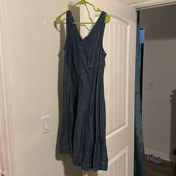 Soft Surroundings | Dresses | Soft Surroundings Denim Dress | Poshmark